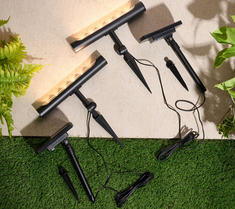 Energizer Set of 2 Solar Flood Light Bar — View 4