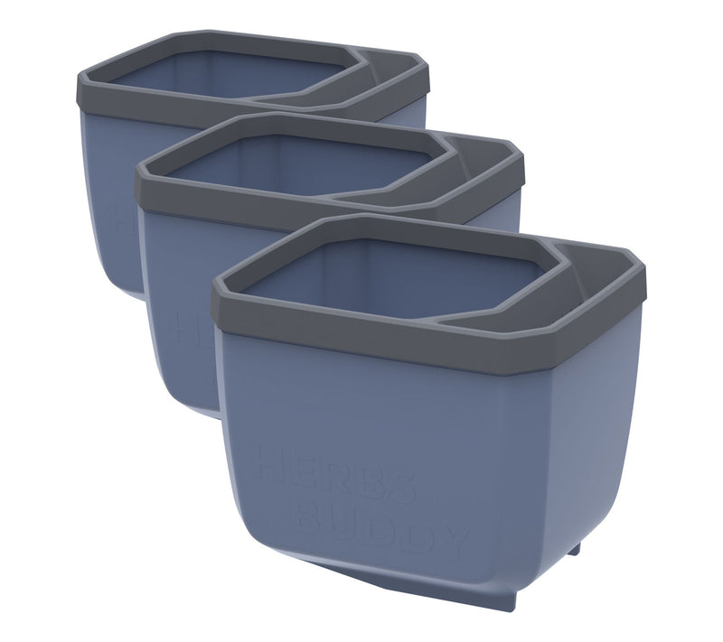 Gusta Garden Set of 3 Self Watering Herb Planters — View 8