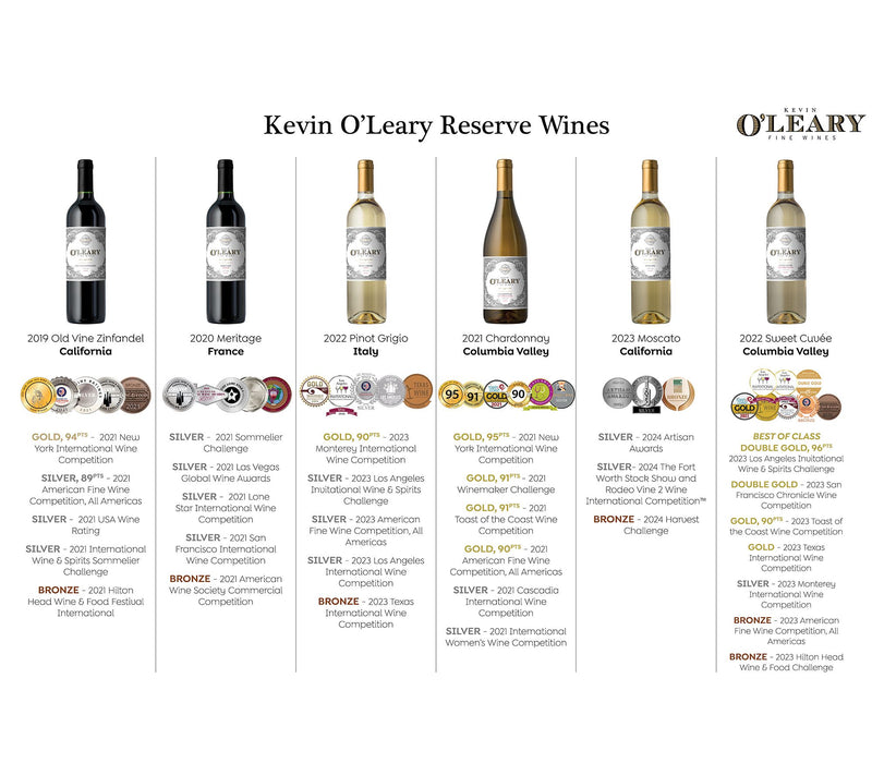 Kevin O'Leary Saves Christmas (6)750ml Bottles of Wine — View 27