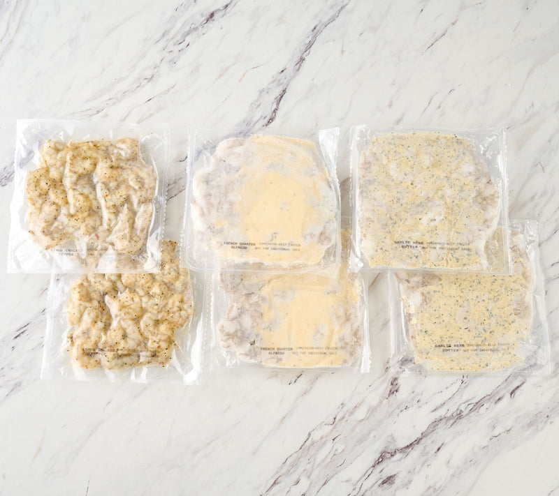 Prime Shrimp (6) Boil-in-Bag Seasoned & Saucy Shrimp Meals — View 2