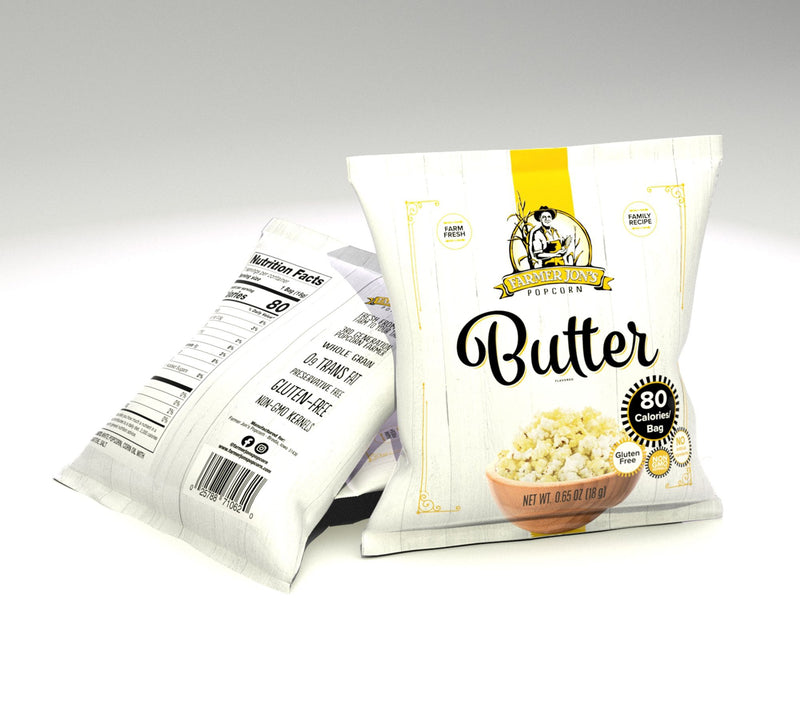 Farmer Jon's (16) Bags Single Serve Gourmet Popped Popcorn — Main view