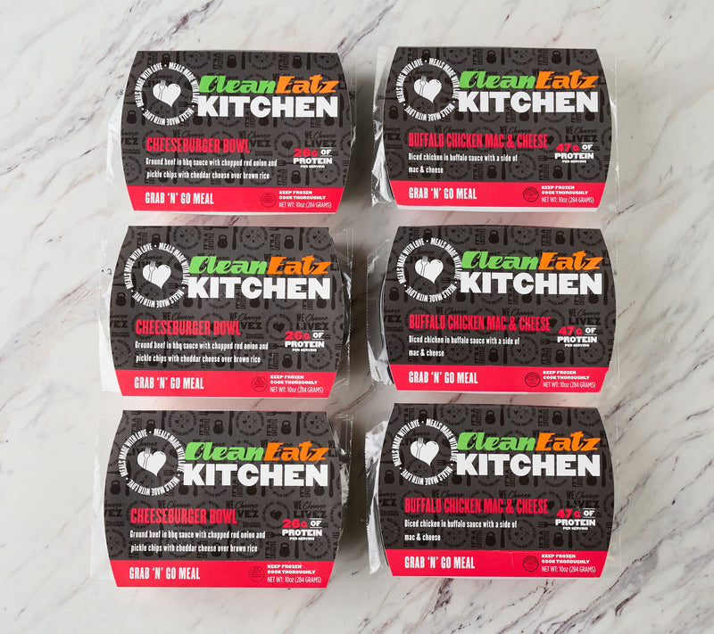 Clean Eatz Kitchen (6) 9-oz Beef or Chicken Prepared Meals — View 2