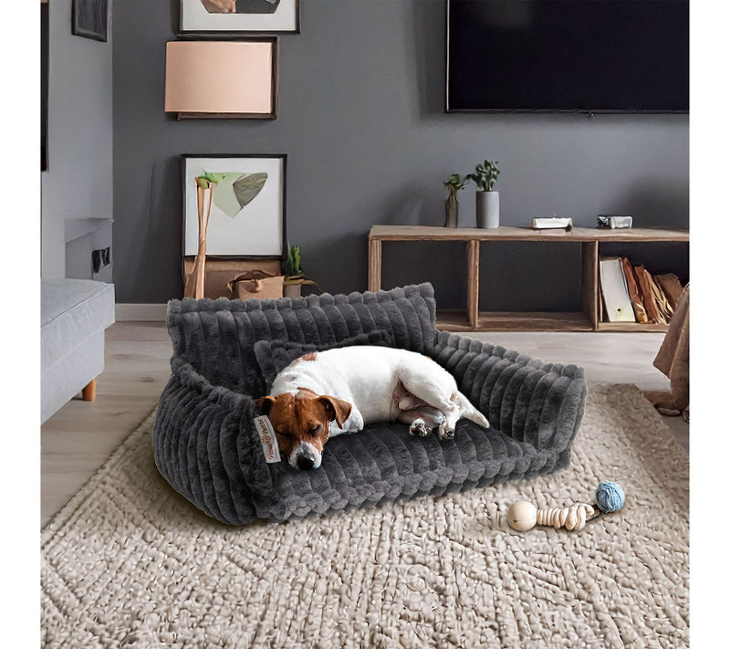 Paw & Purrs Grooved Pet Bed for Small to MediumDogs or Cats — View 10