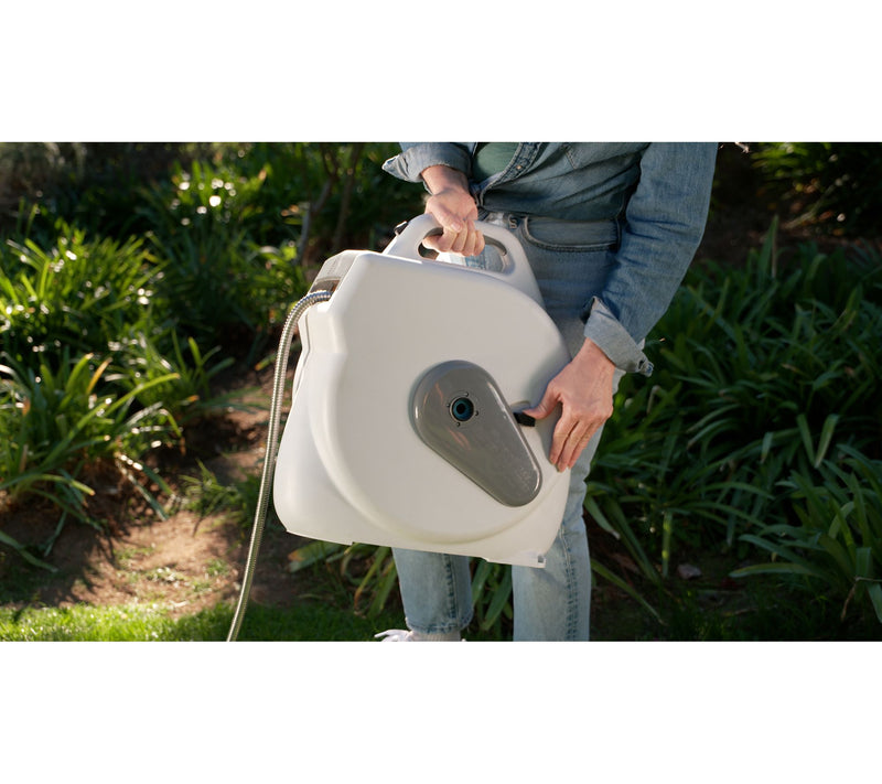 Bernini Battery-Powered Automatic Garden Hose Rewinder & Hose — View 8