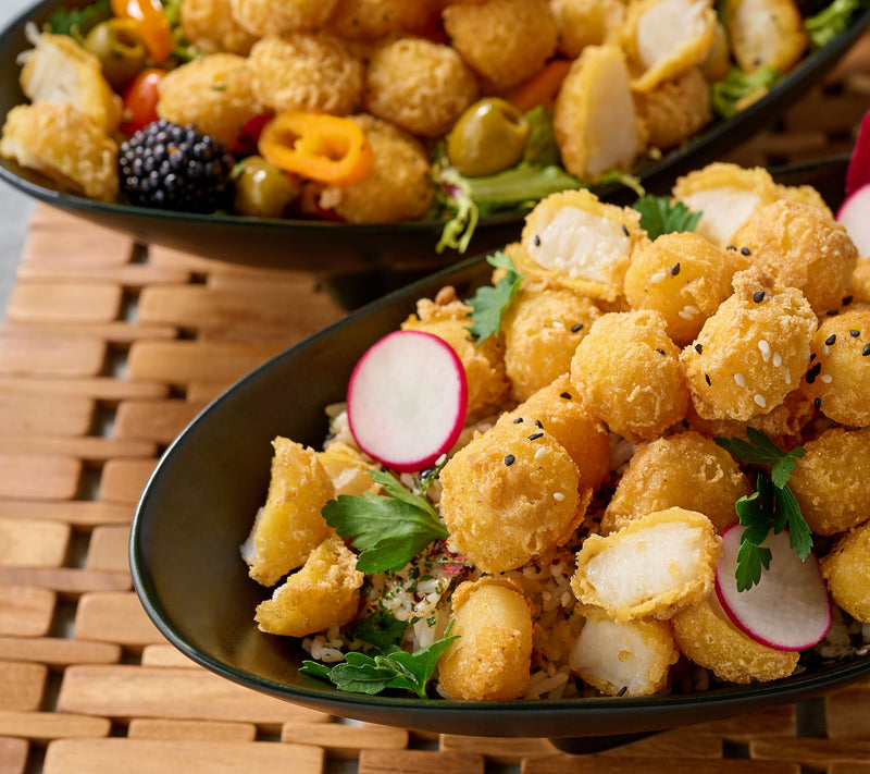 Egg Harbor (5) 6.3 oz Bags Tempura Battered Scallops — Main view