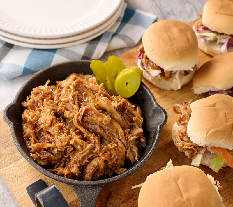 Corky's BBQ 8-lbs of Pulled Pork or Chicken w/ Original BBQ — Main view