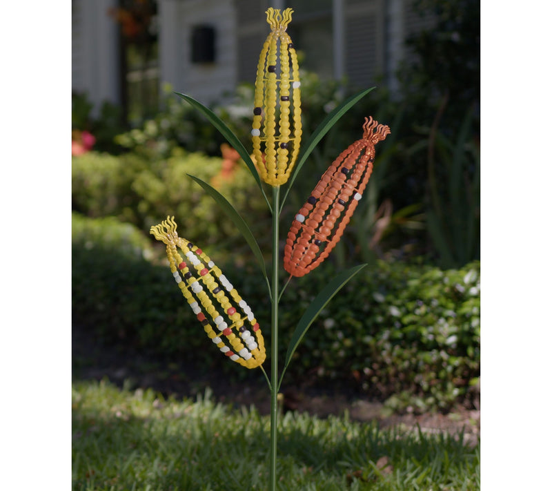 Girl Next Door By Carolyn Gracie 36" Harvest Corn Garden Stake — View 3