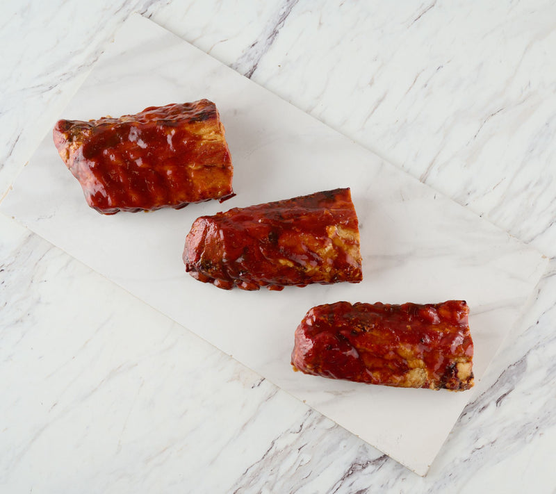 Corky's BBQ 3-lbs of Apple or Honey BBQ Baby Back Ribs — View 2
