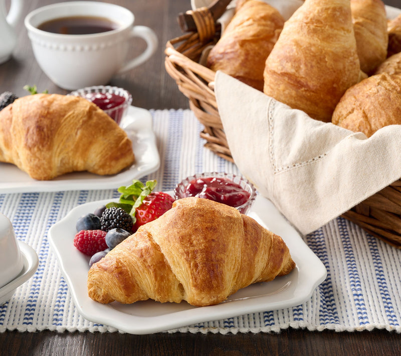 Authentic Gourmet 12 Large French Butter Croissants — Main view