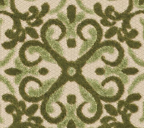 Nourison Home Modern Demask Print Indoor/ Outdoor 7'10"x 9'10" Rug — View 8