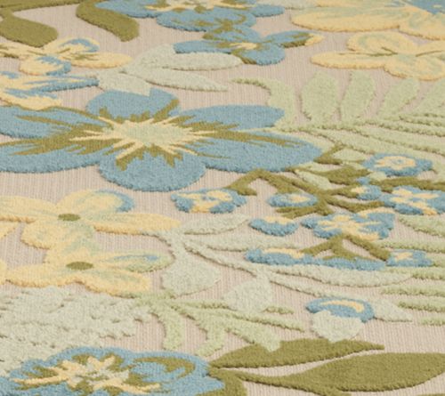 Nourison Home Tropical Floral Indoor/Outdoor 2.2" x 7.6" Rug — View 4