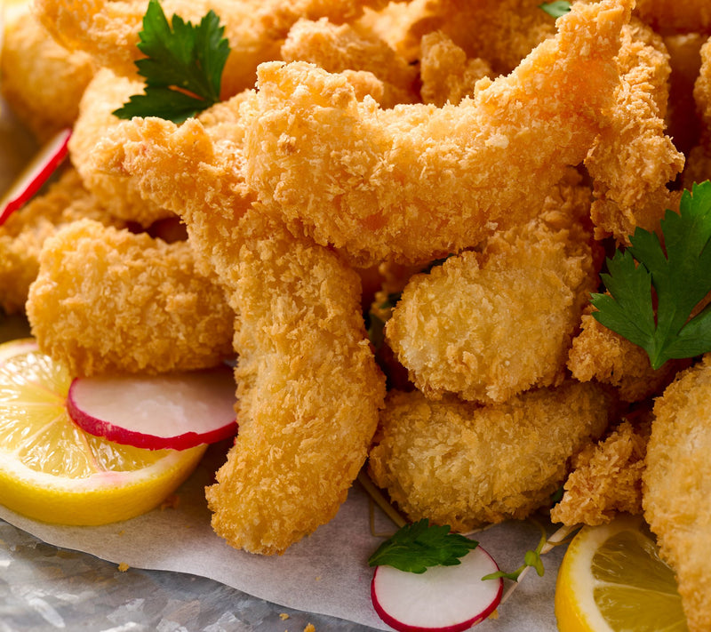 Egg Harbor 2.5lbs Colossal Tail-Off Garlic & Herb Fried Shrimp — Main view