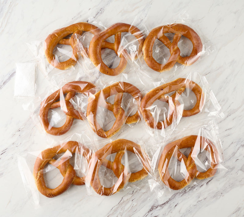 The Pretzel Co. (9) 6oz Individually Wrapped Soft Baked Pretzels — View 2
