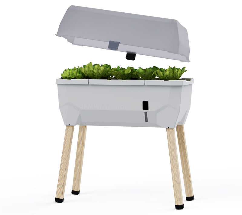 "As Is" Gusta Garden Self- Watering Raised Garden Bed with Cover — View 10