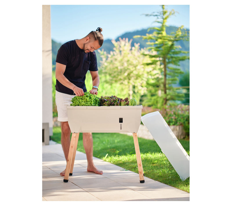 "As Is" Gusta Garden Self- Watering Raised Garden Bed with Cover — View 2