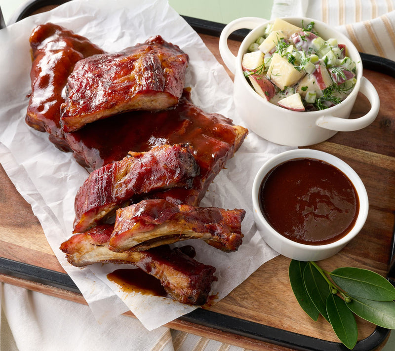 Corky's BBQ 6-lbs of Original or Honey BBQ Baby Back Ribs — Main view