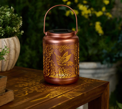 "As Is" Ultimate Innovations Hummingbird Solar Lantern