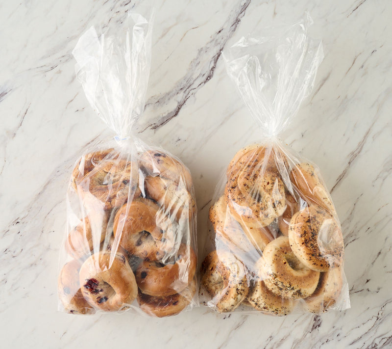 Just Bagels (24) 2oz NYC Mini Bagels In Choice Of Flavors — View 2