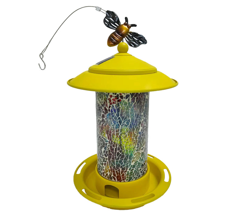 "As Is" Temp-tations Outdoors Solar Bird Feeder w/ Critter Icons — View 15