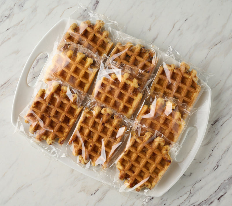 Le Waf (9) 4 oz Sweet Artisan Waffles In Choice of Flavor — View 2