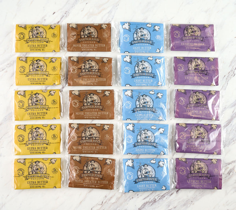 Farmer Jon's (20) 3.5-oz Virtually Hulless Popcorn — View 2