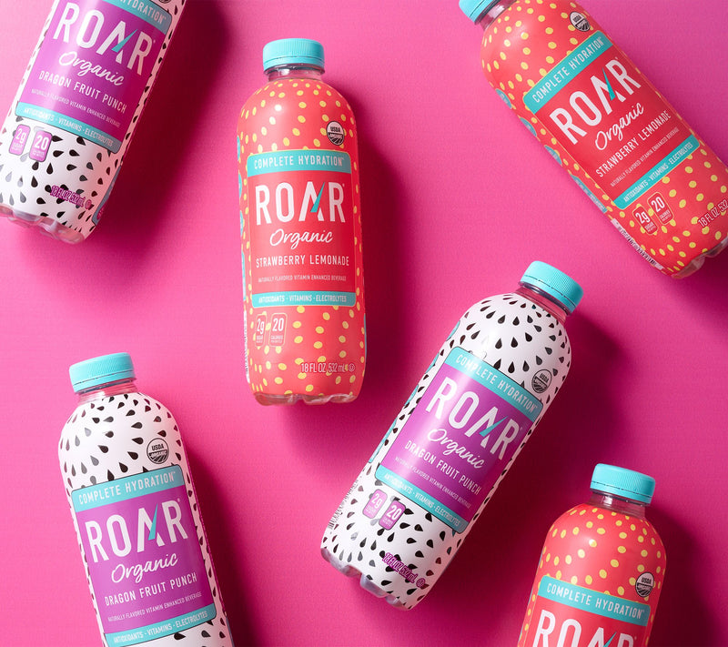 Roar Organic (24)18oz Btls Vitamin & Electrolyte Beverages — Main view