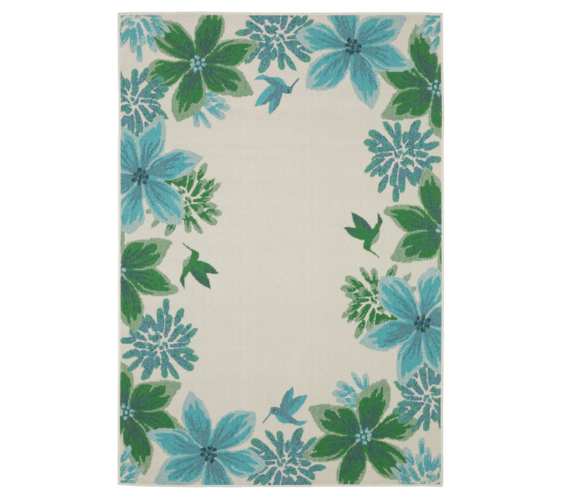 Ultiamte Innovations Hummingbird Garden 7'10"x 10'10" Rug — View 2