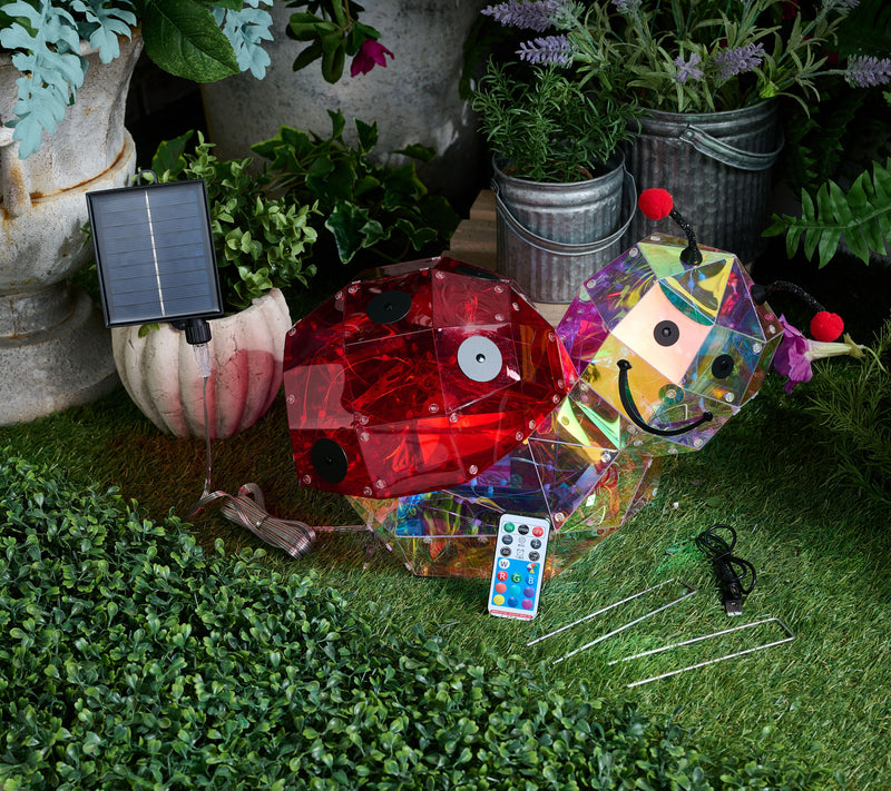 "As Is" Jennings Solar Holographic Garden Friend with Remote — View 2