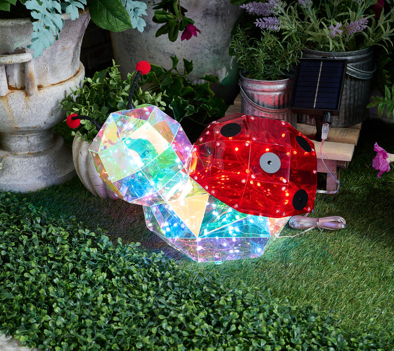 "As Is" Jennings Solar Holographic Garden Friend with Remote — View 3
