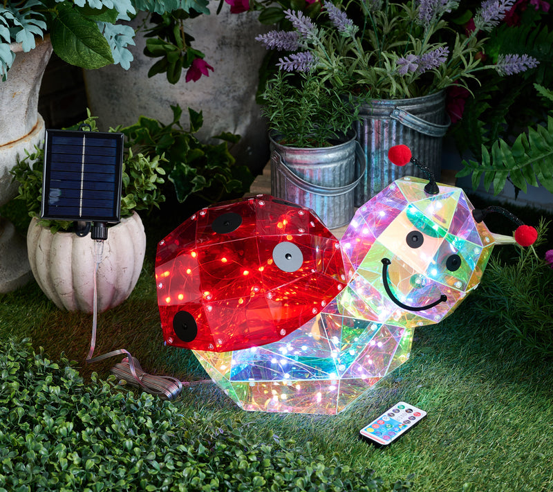 "As Is" Jennings Solar Holographic Garden Friend with Remote — Main view