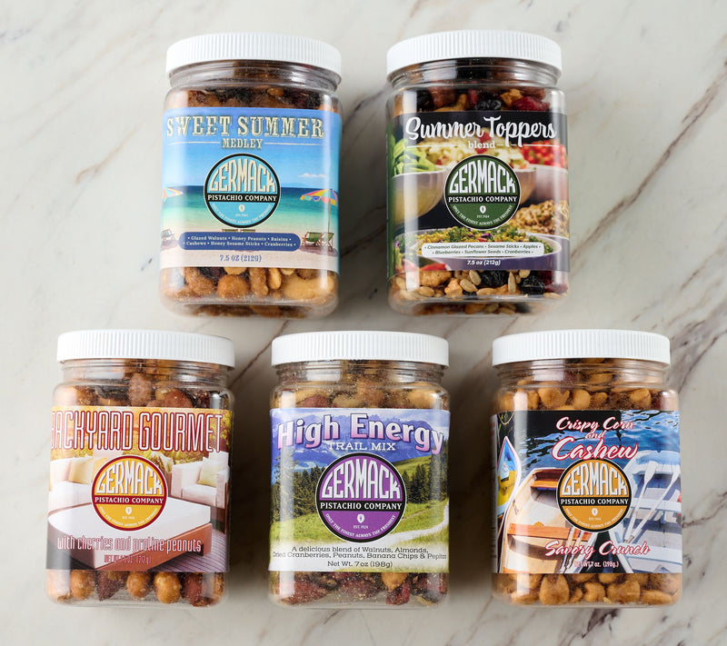 Germack (5) Mini Jars Summer Assortment of Nut Mixes — View 2