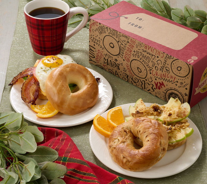 Just Bagels (24) 4oz NYC Bagels In Choice of Flavors — View 4