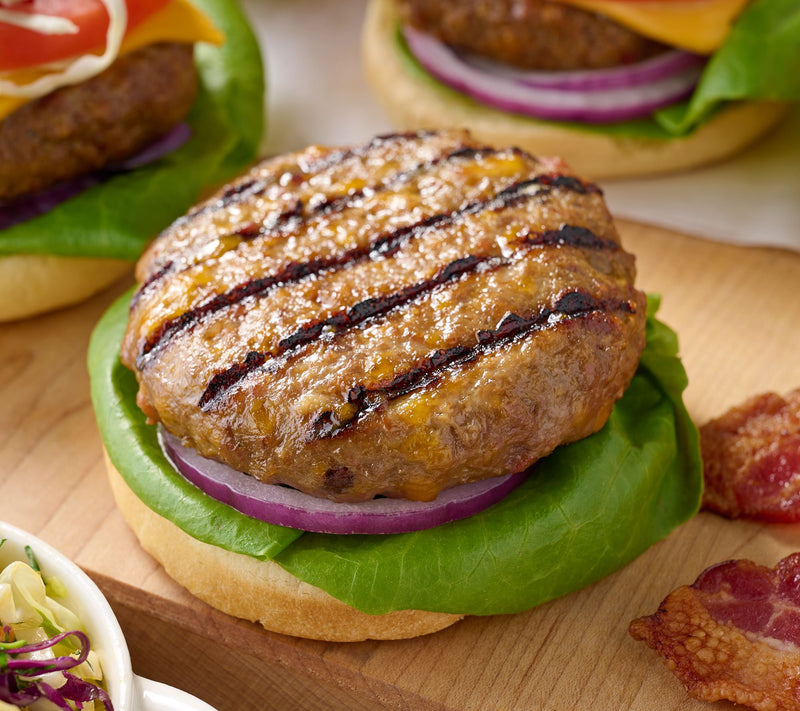Rastelli's (12 ) 5.33-oz Black Angus Bacon Cheddar Beef Burgers — Main view