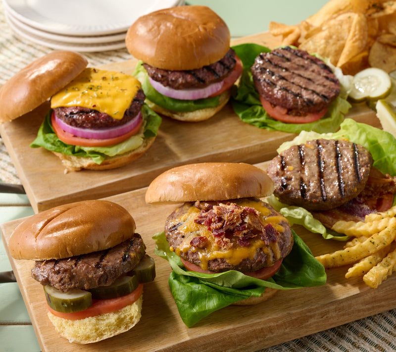 Kansas City Steak Co. (24) 4.5-oz Steakburgers — View 5