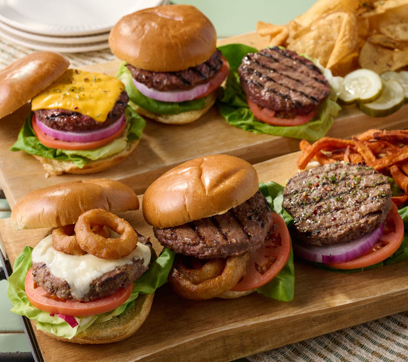 Kansas City Steak Co. (24) 4.5-oz Steakburgers — View 6