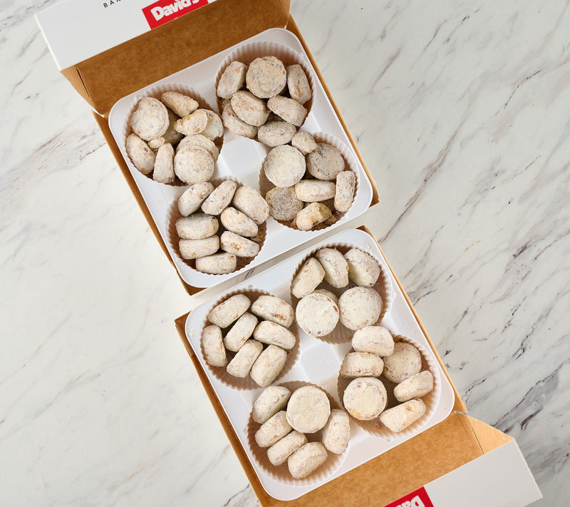 David's Cookies 2 lbs Lemon Cashew or Butter Pecan Meltaways — View 4