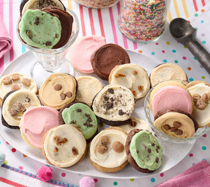 Cheryl's 24 Piece Ice Cream Flavors Cookie Assortment — Main view