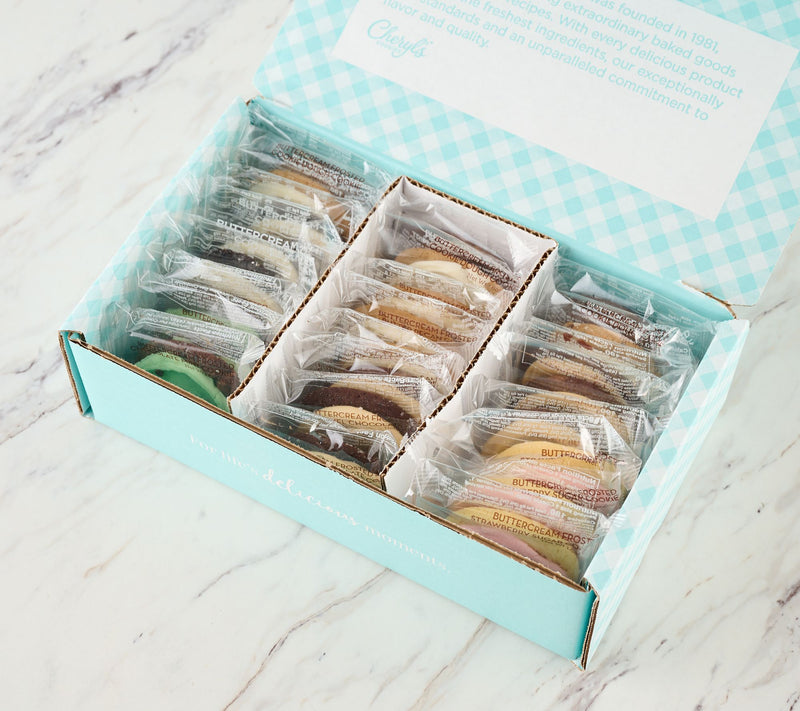 Cheryl's 24 Piece Ice Cream Flavors Cookie Assortment — View 2