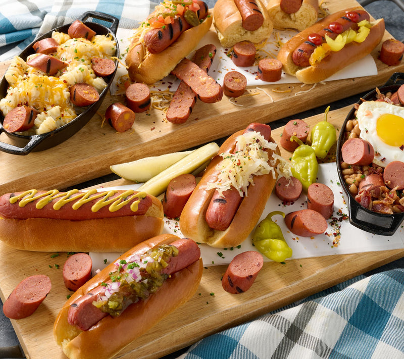 Mountain View Meats 24-ct Classic or Chili Cheese Hot Dogs — Main view