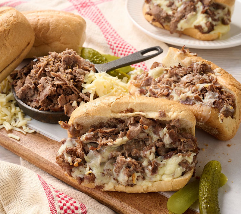 Tony Luke's 12-Count Cheesesteak Kit w/ Ribeye Meat, Cheese & Rolls — Main view