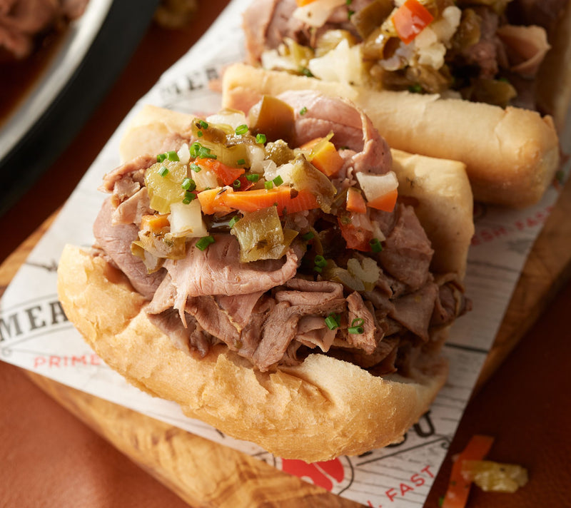 Happy to Meat You 5-lb Italian Beef Sandwich Kit — View 3