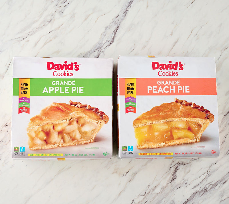David's Cookies Set of (2) 3 lb Grande Fresh Fruit Pies — View 2