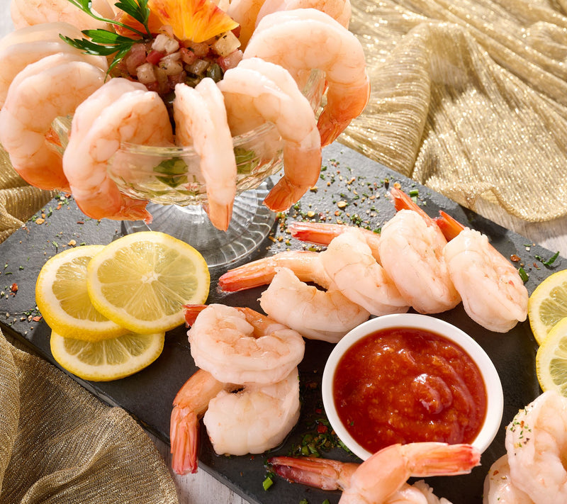 Anderson Seafoods 4lbs Jumbo Shrimp & 16oz Cocktail Sauce — Main view