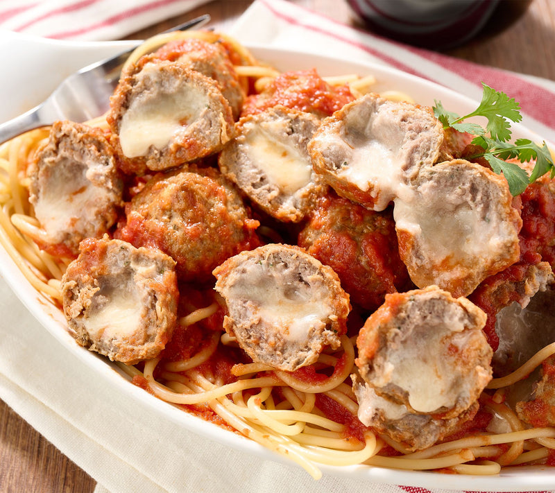 Mama Mancini's (4) 1-lbs of Cheese Stuffed Beef or chicken Meatballs — Main view