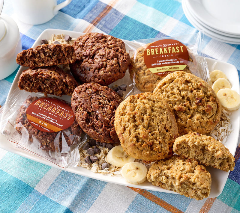 Susie's Smart Cookie (12) 3.57 oz Breakfast Cookies — Main view
