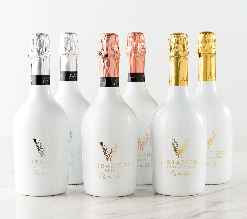 Hemisphers (6) 750ml Btls Vibrazioni Sparkling Italian Wines — View 2