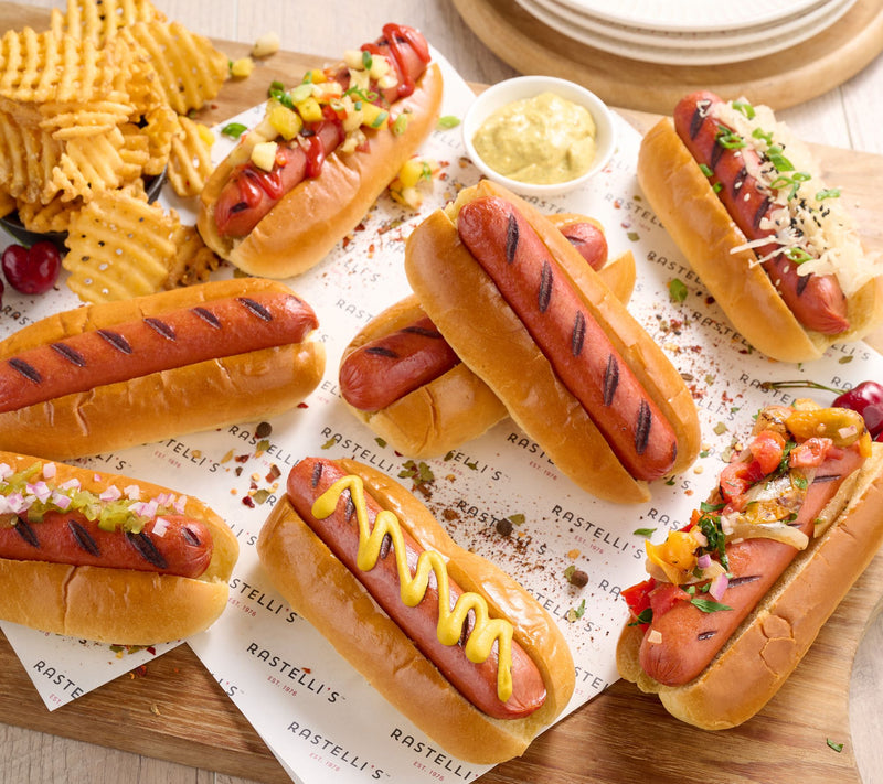 Rastelli's (40)3.2-oz Black Angus Beef Hot Dogs — Main view