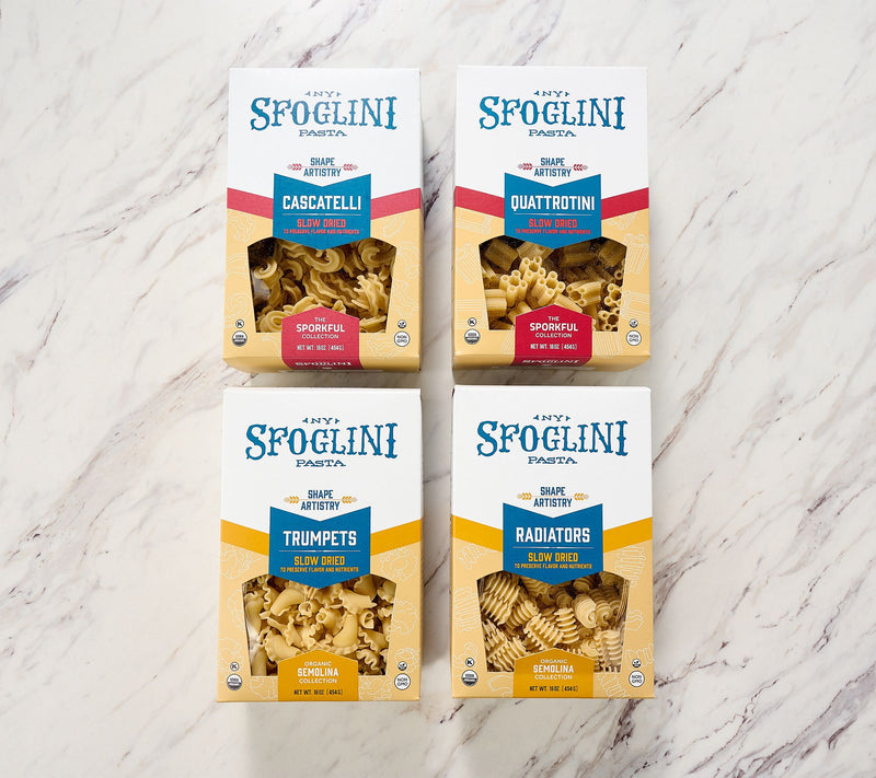 Sfoglini NY Pasta (4) 16oz Boxes Artisanal Pasta Variety Pack — View 2