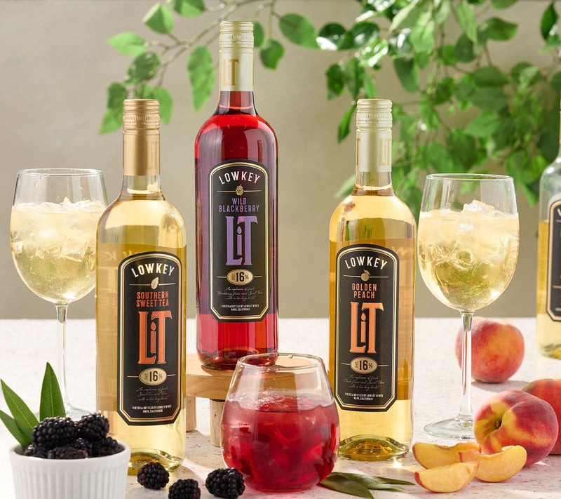 Hemispheres (6) 750ml Btls Low Key Sweet Tea & Fruit Moscato — View 2