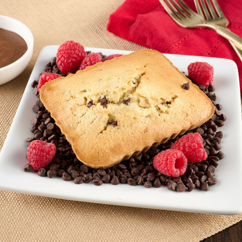 Total Cluster Fudge (10) 3oz Chocolate Chip or Brownie Air Fryer Cakes — View 6